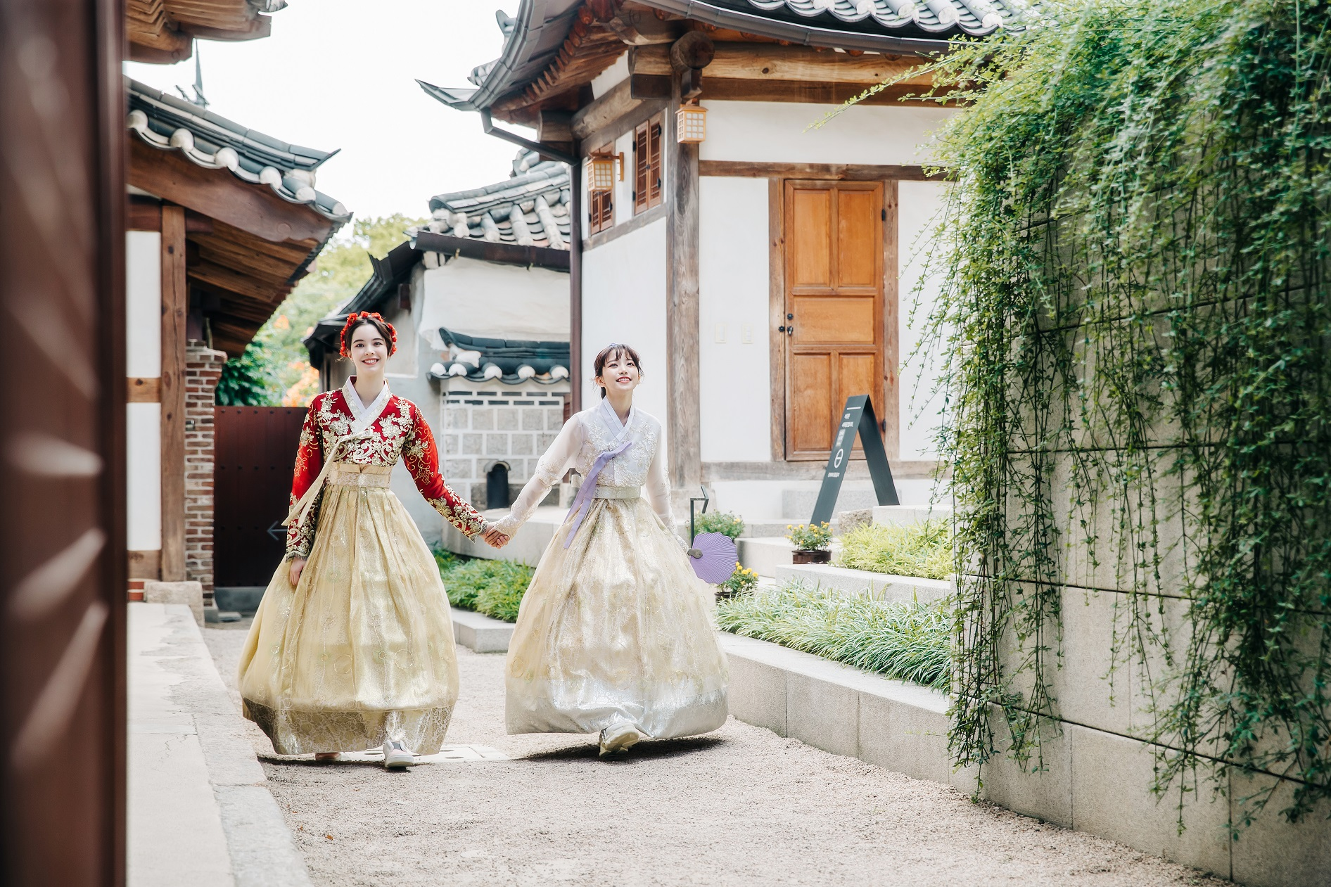 Bukchon Hanbok Rental Experience - Photo 1 of 7